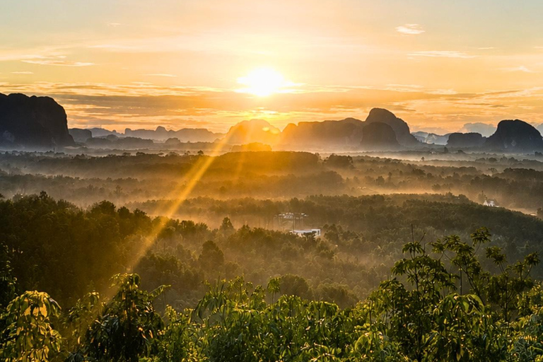 Krabi Sunrise Nature Tour With Kayaking, ATV& Khaothong Hill