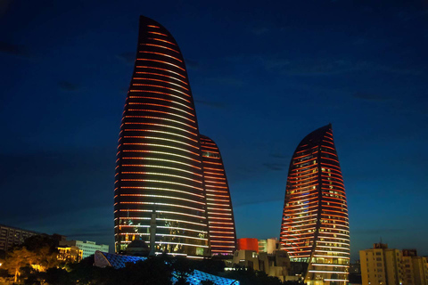 Luces nocturnas de Bakú: Tour guiado