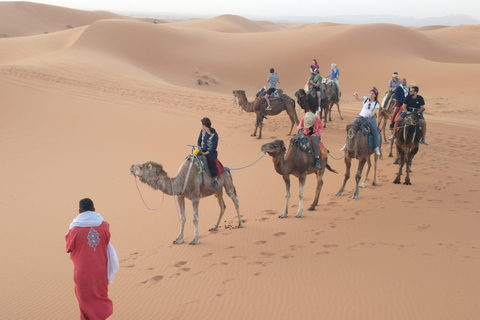 Passeio de 5 dias no deserto do Marrocos, de Marrakech a AgadirAcampamento de luxo