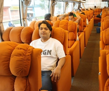Kathmandu to Chitwan By Luxurious Sofa Tourist Bus or Return