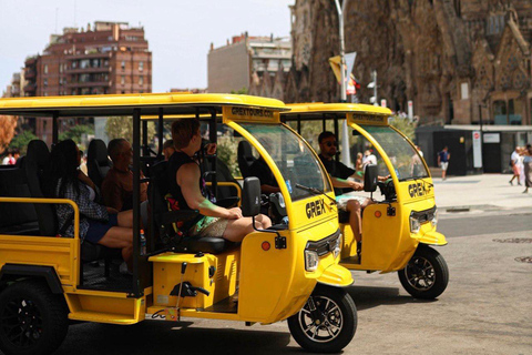 Barcelona: Electric Tuk-Tuk Tour with Local Guide