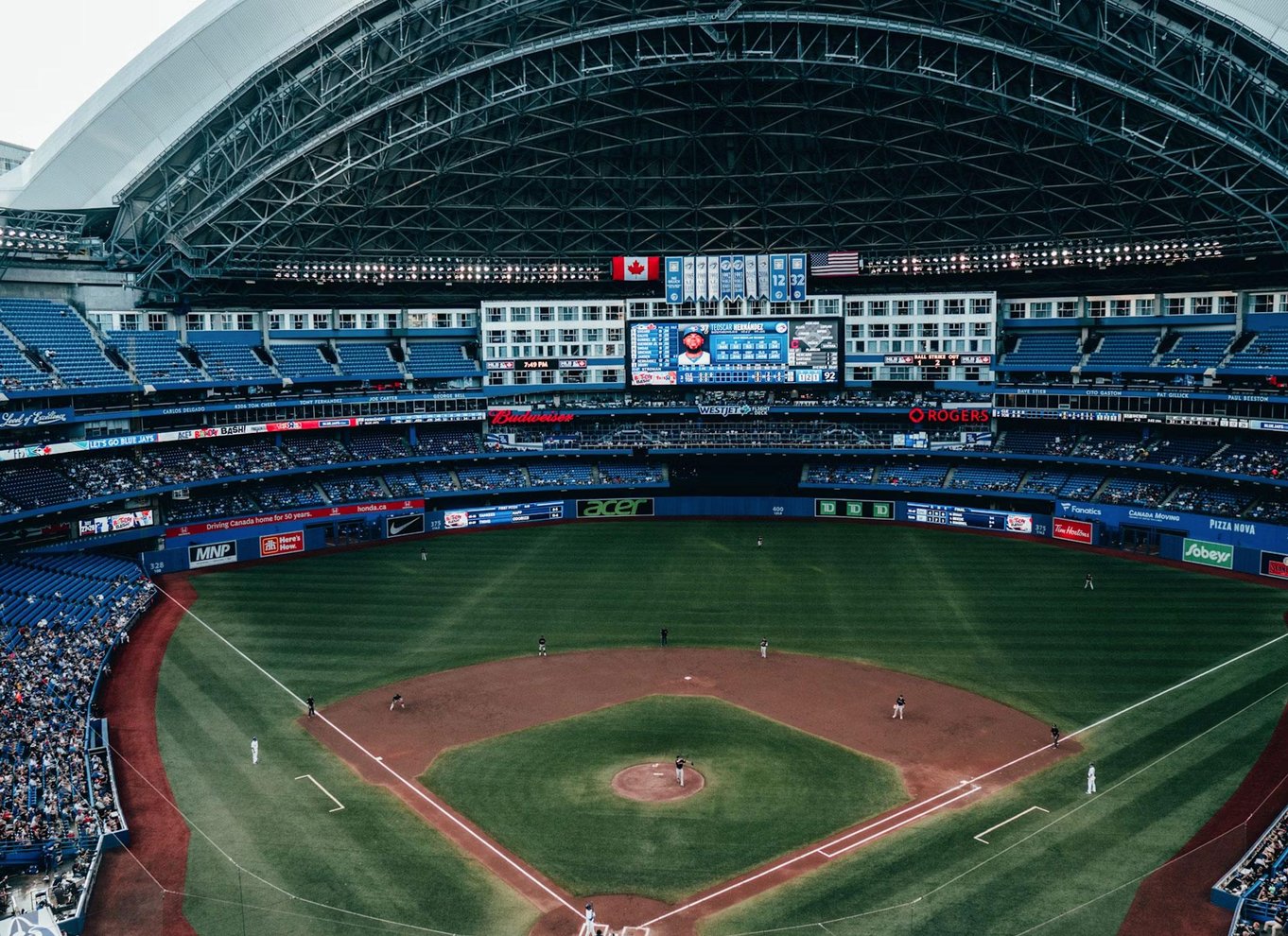 Toronto: Billet til baseballkamp med Toronto Blue Jays