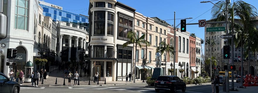 3.5 heures de visite privée à Hollywood et Beverly Hills en SUV