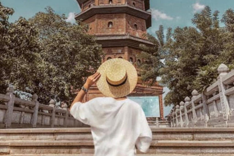 Całodniowa wycieczka Trang An Boat, Bai Dinh Pagoda i Mua Cave