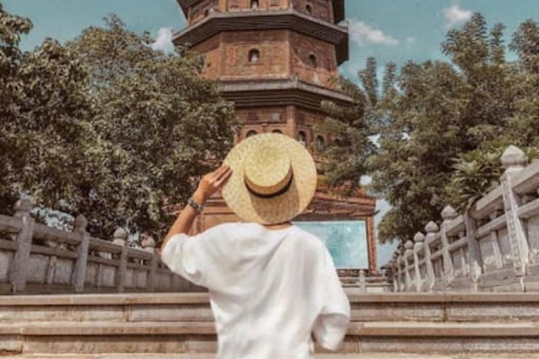 Tour di un giorno con la barca di Trang An, la Pagoda di Bai Dinh e la Grotta di Mua