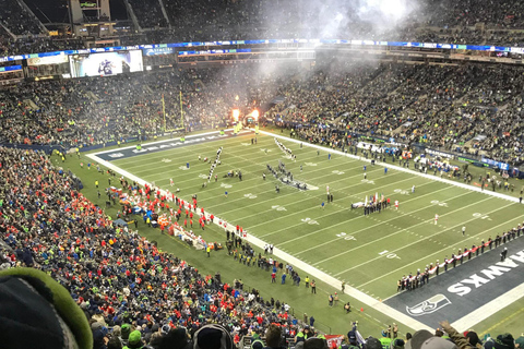 Seattle: Seattle Seahawks Football Game Ticket Sideline