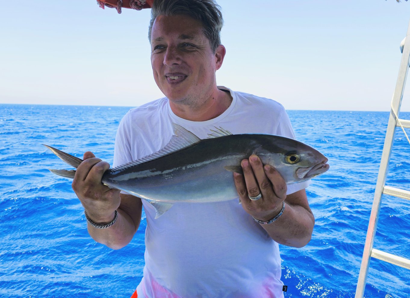 Rhodos: Fisketur, snorkling, grill og professionel guide