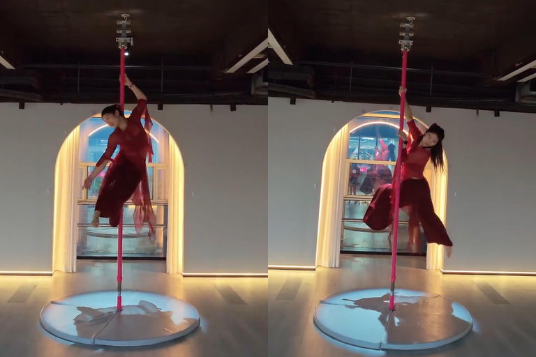 Hangzhou: Pole Dance Class (with Hanfu options)