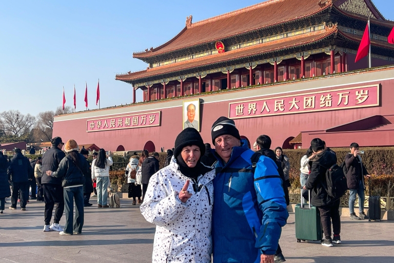 Visita privada de un día a la Ciudad Prohibida, la Plaza de Tian'anmen y la Gran MurallaVisita privada de un día a la Gran Muralla, la Ciudad Prohibida y la Plaza de Tian'anmen