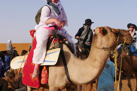 Marrakech to Fes 3 day Desert Tour Camel & luxury Tente Marrakech to Fes 3 day Desert Tour Standard Desert Tents