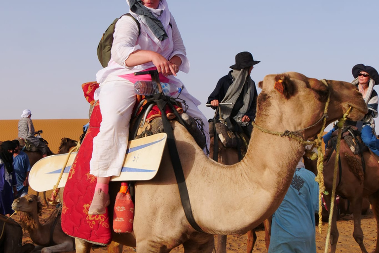 Marrakech to Fes 3 day Desert Tour Camel & luxury Tente Marrakech to Fes 3 day Desert Tour Standard Desert Tents