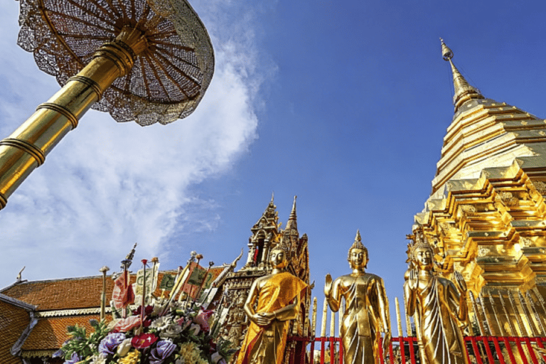Chiang Mai: Doi Suthep Temple Night Tour with Thai Massage Convenient Hotel Pickup & Thai Massage