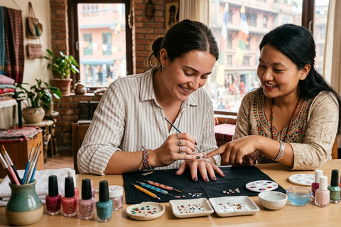 Kathmandu: Creative Nail Art Workshop with Local Artist