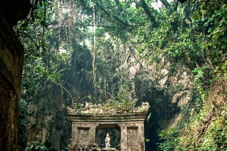 Da Nang: Golden Bridge, Lady Buddha, Marble MT & Am Phu Cave Private Tour with Licensed English-Speaking Guide