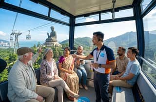Hongkong: Ausführlicher Besuch von Lantau, dem Großen Buddha, Tai O und mehr