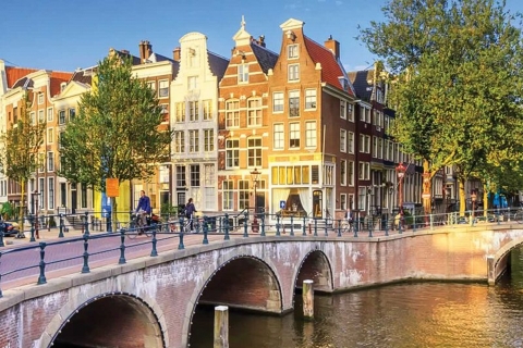 Amsterdam City Orientación privado recorrido a pieCity Tour privado a pie en español