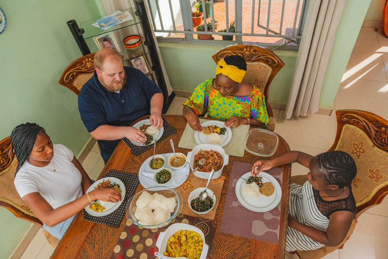 Livingstone: Traditional Zambian meal at a local home