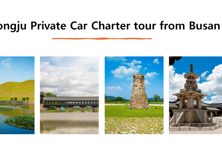 Gyeongju Private Car Charter Tour ab Busan