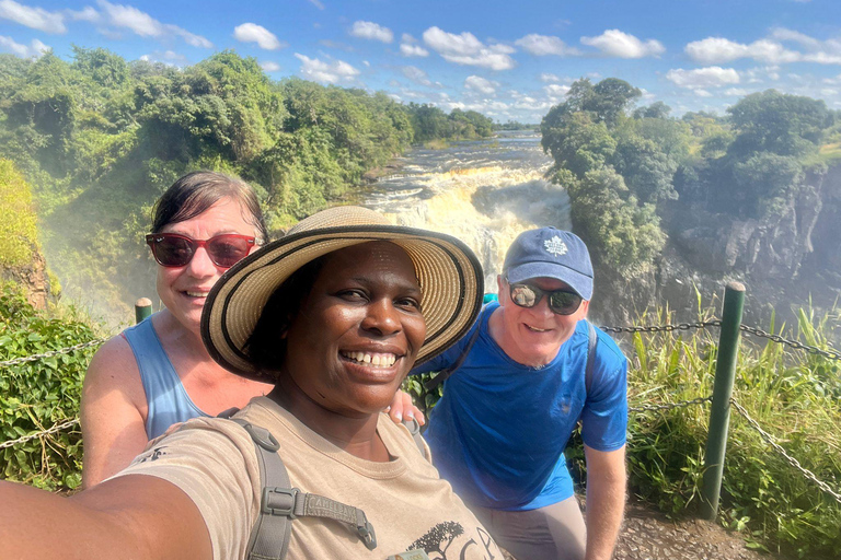Victoria Falls Tour:Guided Walk with Female Guide