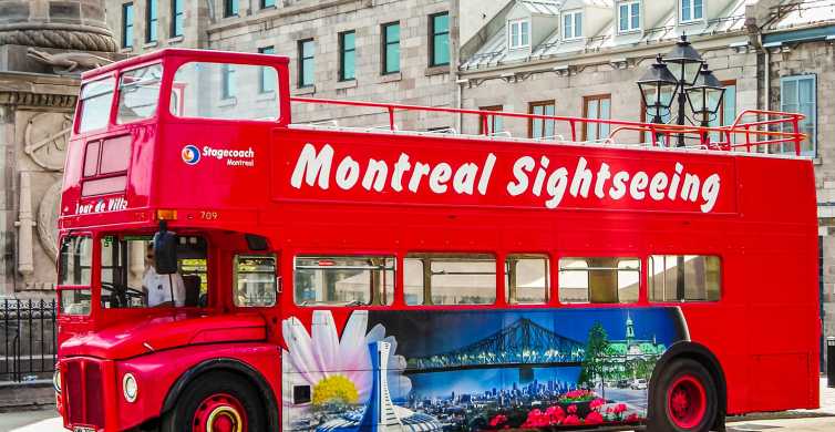 Montreal: Hop-On Hop-Off Double-Decker Bus Tour