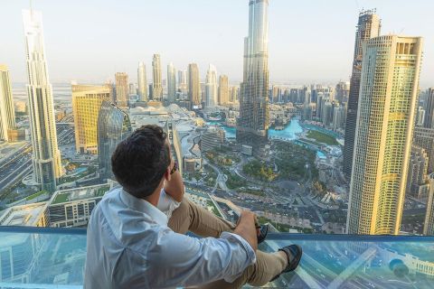 Dubai: Burj Khalifa Level 124, 125 & Sky Views Entry Ticket