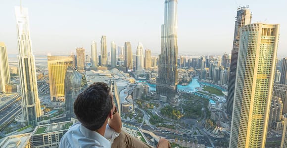 Dubai: Burj Khalifa Level 124, 125 & Sky Views Entry Ticket