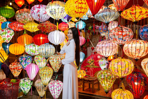 Cidade antiga de Hoi An: passeio de barco, lanternas e tour gastronômico de ruaDe Hoi An/DaNang com comida de rua