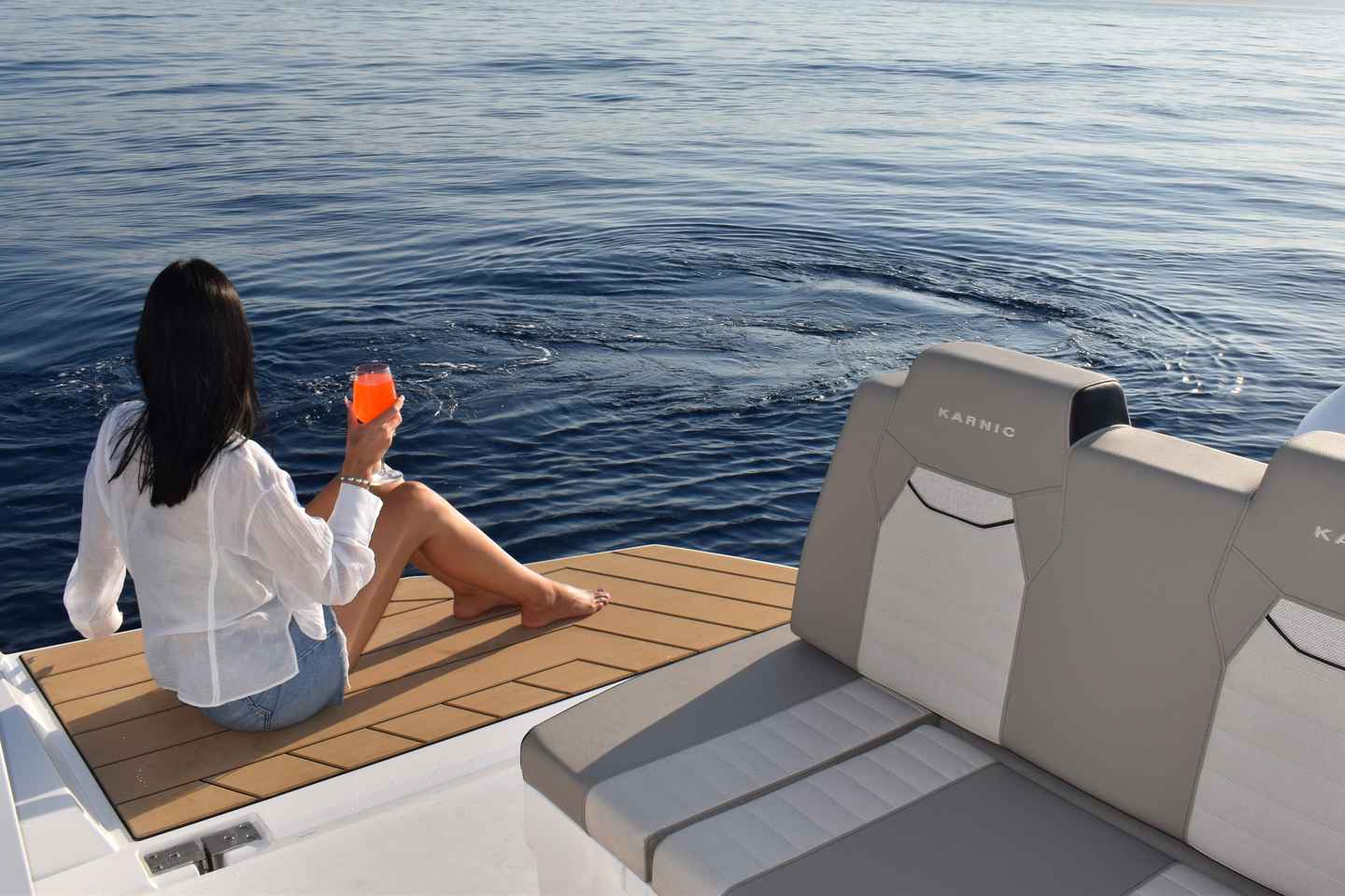 Blue Lagoon: Karnic CS10 Private Yacht with Fruits