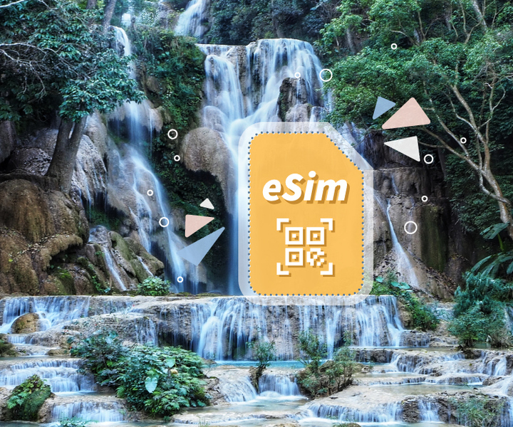 Laos: eSim Mobile Data Plan