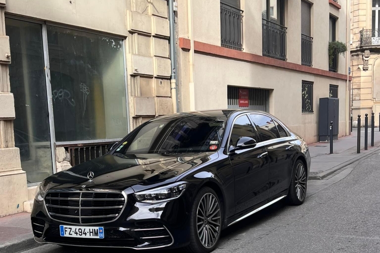 Marseille to Aix-en-Provence and Cassis Day Trip New Mercedes Classes S Limousine 2/3 pax