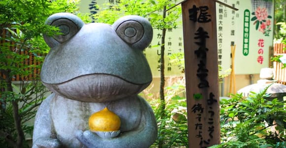 Fukuoka: Beppu Hells HotSpring, Froschtempel & Yufuin Tagesausflug