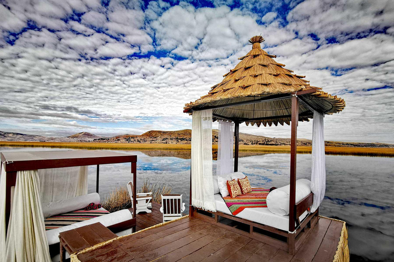 Uros Floating Islands and overnight stay in a hostel