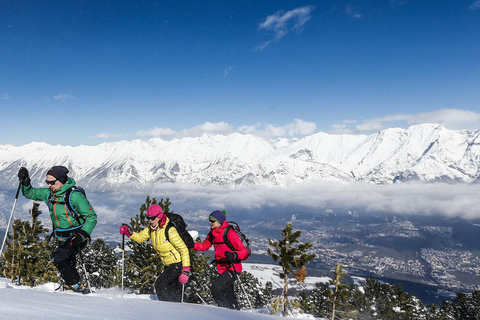 Innsbruck: Guided Snowshoeing Tour with Transfers Innsbruck: Guided Snowshoe Tour with Transfers