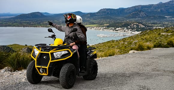 Alcúdia: Malerische Quad-Tour zum Aussichtspunkt Formentor