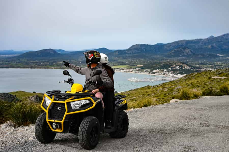 Alcúdia: Malerische Quad-Tour zum Aussichtspunkt Formentor. Foto: GetYourGuide Alcúdia: Malerische Quad-Tour zum Aussichtspunkt Formentor. Foto: GetYourGuide
