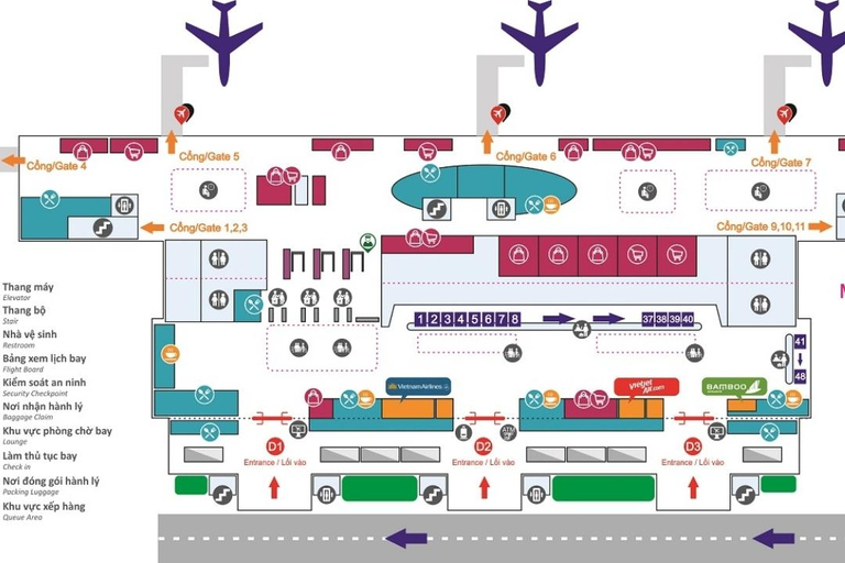 Fastrack at Cam Ranh ( CXR) International Airport (Option) Option SIM 4GB Only