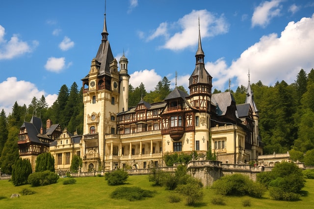 Bucharest: 3 Castles Day Trip Dracula, Peles & "Wednesday"
