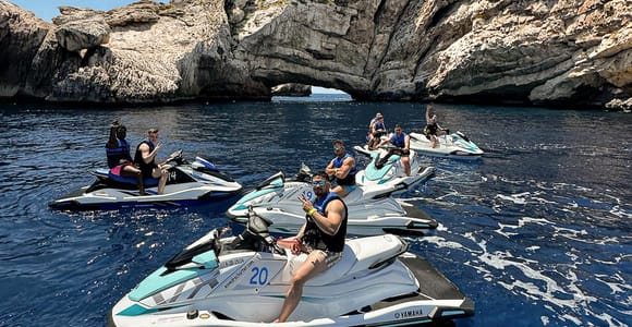 San Antonio: Jet Ski Rental for Margaritas Islands