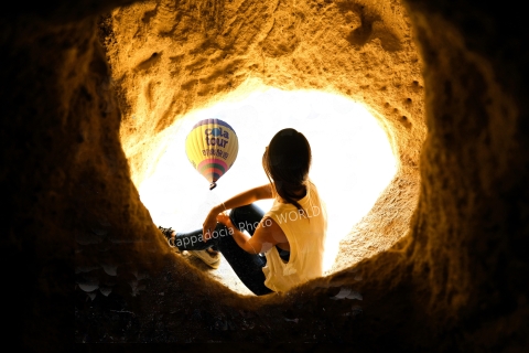 Cappadoce : photos en montgolfière au lever ou au coucher du soleilCappadoce : Photos en montgolfière au coucher ou au lever du soleil
