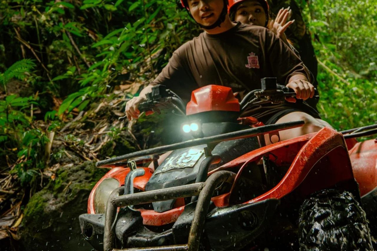 Ubud: Kuber ATV Quad Tandem Adventure with nature Waterfall