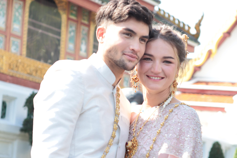 曼谷泰式佛教婚礼仪式及照片拍摄