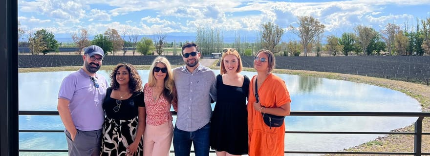 Visite en petit groupe, toute la journée, d'un circuit de luxe autour du vin avec déjeuner gastronomique