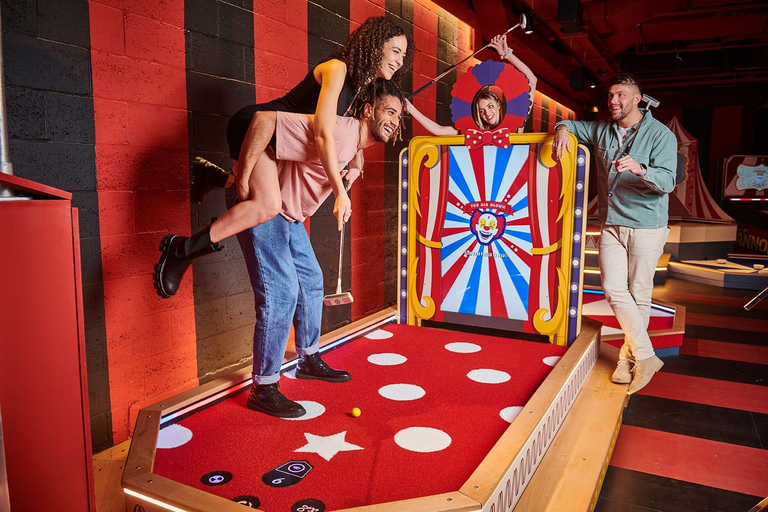 Manchester: Putters Urban Playground Entry Ticket Manchester: Entry Ticket for 9-Hole Crazy Golf