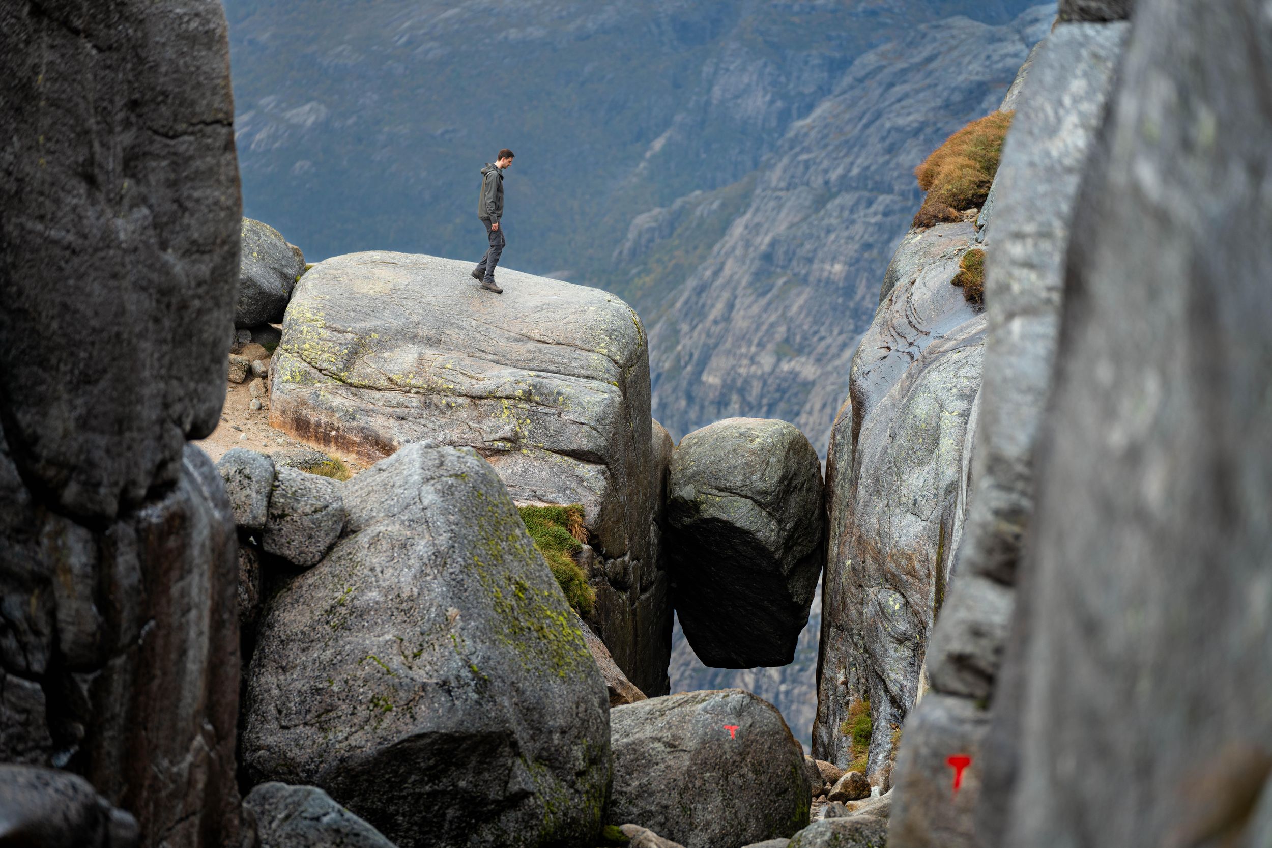 Private Wanderung zum Kjeragbolten mit einem ortskundigen Guide