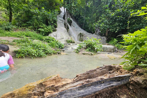 Chiangmai : Cascada pegajosa &amp; Tierra de ángeles &amp; Wat ban den.