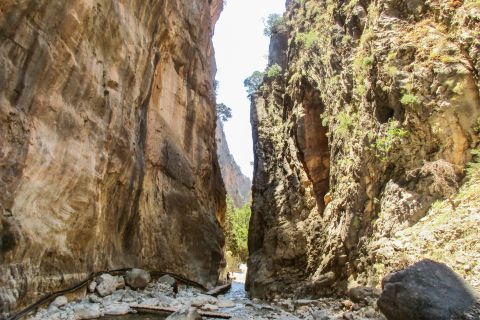 Gole di Samariá: escursione di un giorno con trekking da La Canea