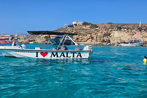 Location de bateaux pour le lagon bleu et l&#039;île de Comino