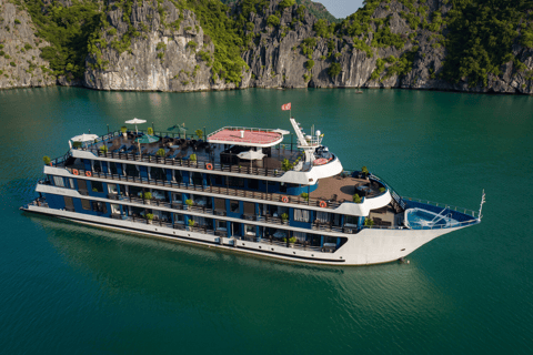 Hanói: 2 dias de cruzeiro Halong-Lan Ha Bay BEST SELLER 5* com varanda