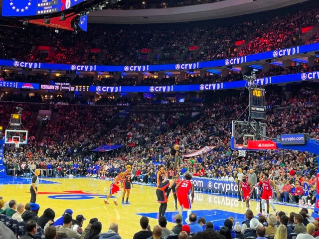 Visit Philadelphia Philadelphia 76ers Basketball Game Ticket in Philadelphia
