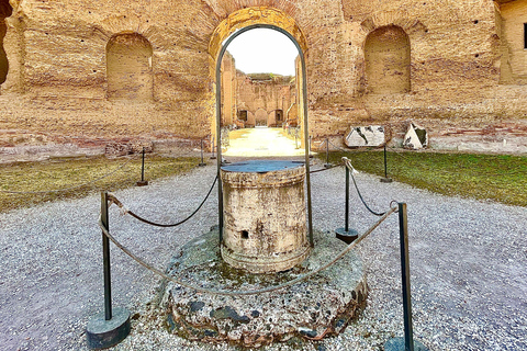 Terme di Caracalla Tour guidato privato e biglietti esclusiviRoma: tour privato delle Terme di Caracalla